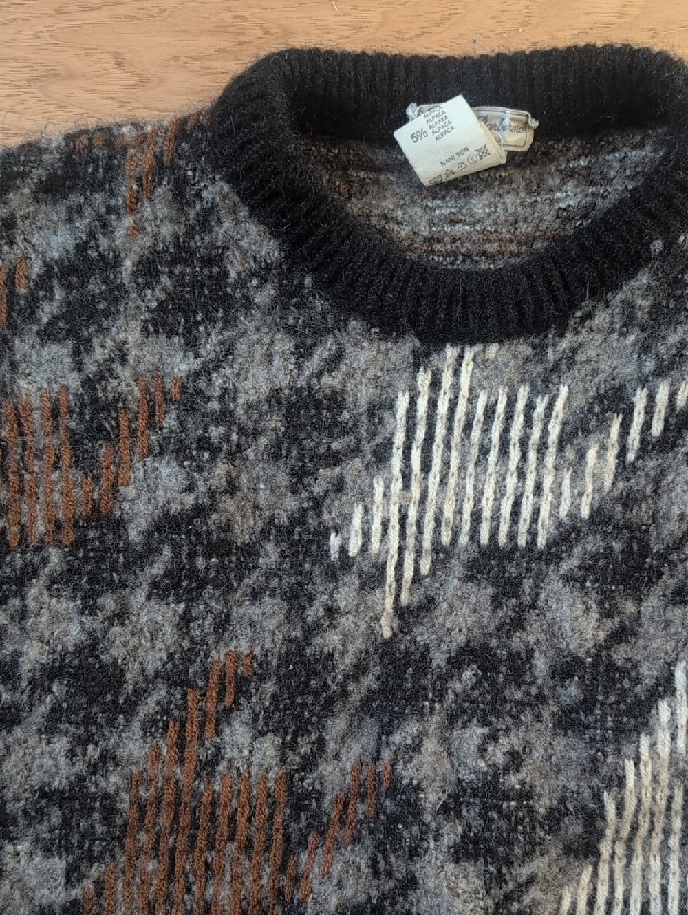 Grey And Black Paolo De Barberino Sweater - Picture 2 of 4